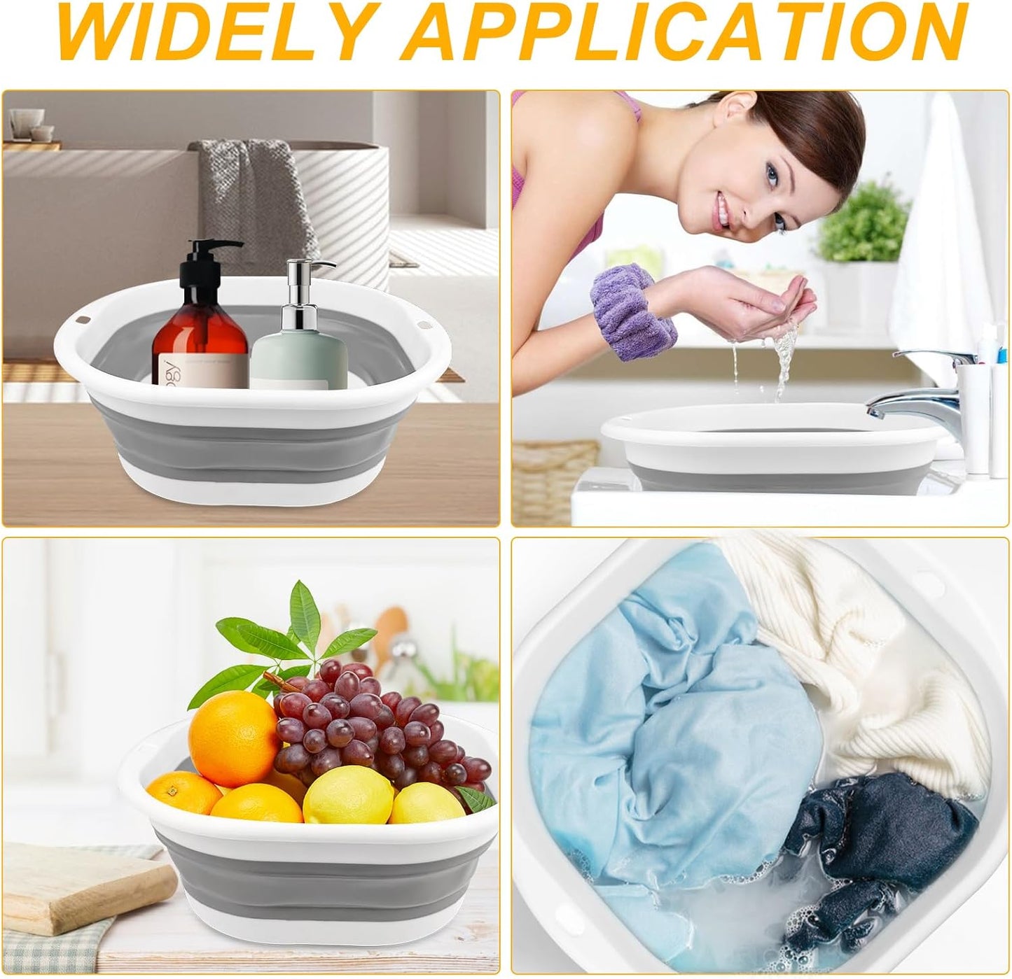 Secchio Pieghevole SALVA SPAZIO