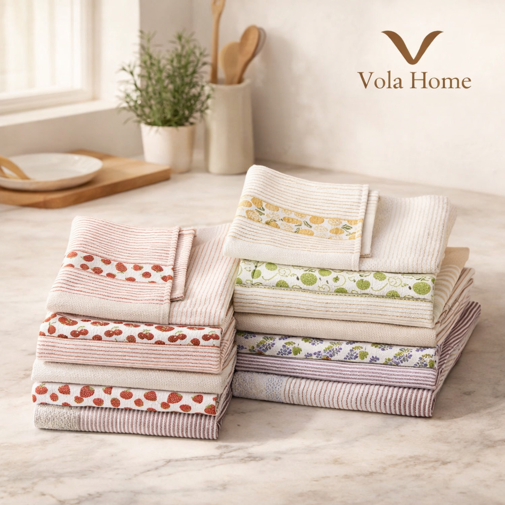 STROFINACCI VOLAHOME SET DA 6  FANTASIA FRUTTA