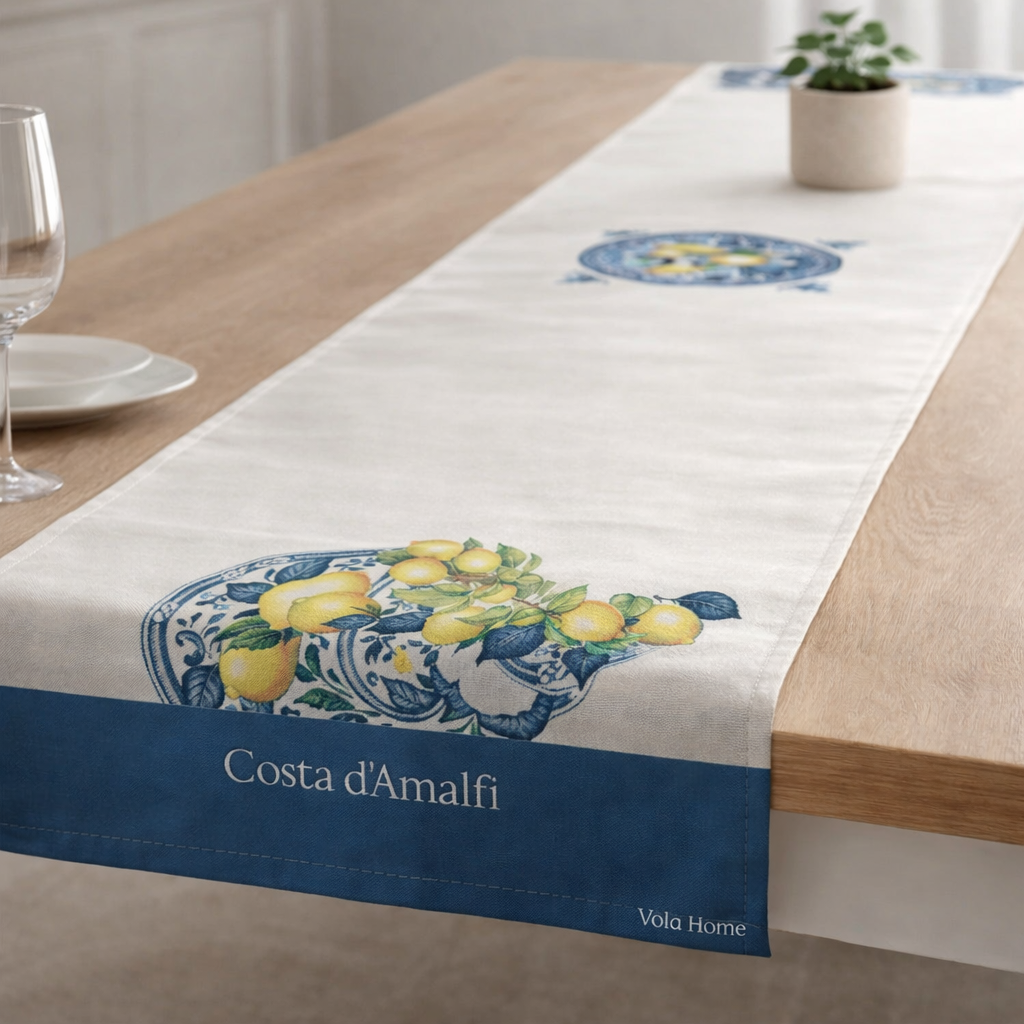 RUNNER VOLAHOME IN GOBELIN FANTASIA '' COSTA D'AMALFI 2 ''