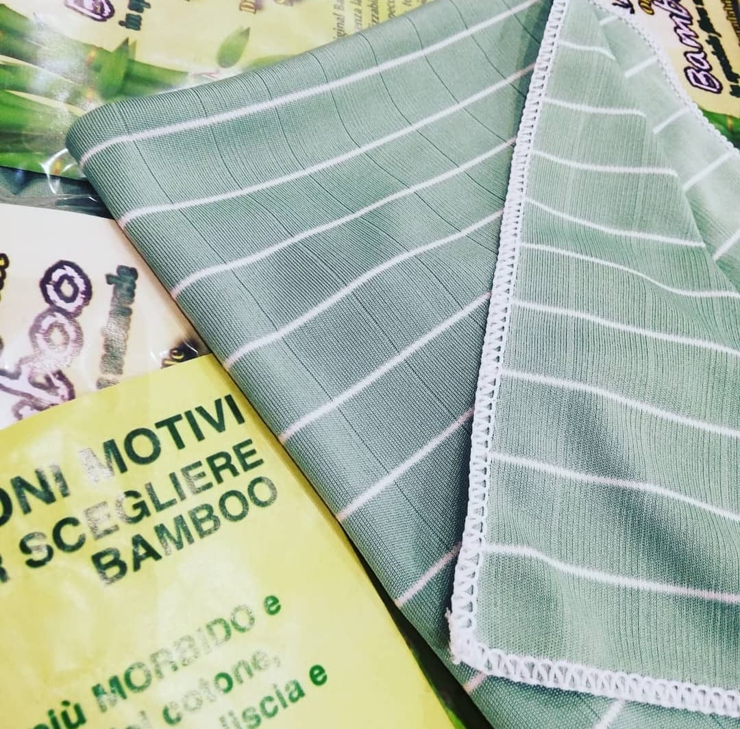 Set 3 Panni di Bambù